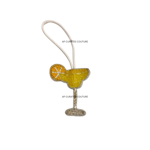 Custom New the Glitter Exports Hecho a mano Glitter Shape Beaded Hanging Ornaments Sparkling Beaded Christmas Home Decor - Product Image 5