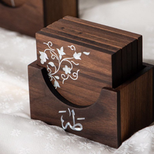 Sous-verre en résine tapis en bois tampons sous-verres maison cuisine TABLE décoration accessoires - Product Image 6