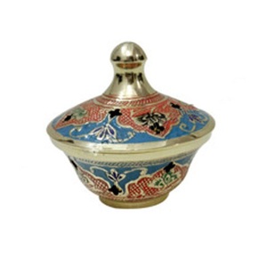 Brûleur d'encens et de bakhoor en laiton couleur or, style classique, qualité supérieure, brûleur d'encens unique à prix abordable - Product Image 5