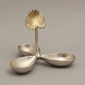 Accesorios de utensilios de cocina de diseño antiguo Cuenco para servir Calidad de lujo Material de metal plateado Cuenco para servir frutas a la venta - Product Image 4