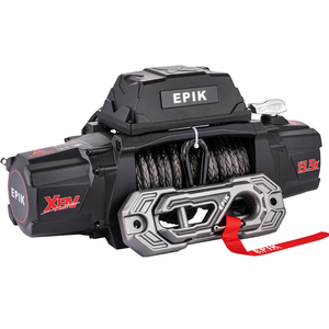 Cabrestante de recuperación con cuerda sintética y mandos a distancia 2 en 1-Cabrestante eléctrico impermeable IP68 de 12V para Jeep, SUV, camión y remolque - Product Image 4