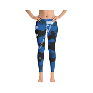 Custom Printed <b>Pattern</b> Knitted Seamless Anti-Bacterial Casual Women's Sport <b>Leggings</b> High Quality Mid Breathable Design - Product Image 1