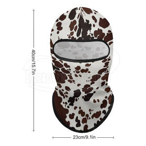 Cubierta de cara de esquí hecha a medida de estilo único Cubierta de cara de esquí de diseño único Cubierta de cara de esquí de seguridad deportiva - Product Image 2