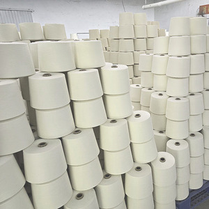 20/1 40/2 nguyên Trắng 100% <span class=keywords><strong>polyester</strong></span> sợi nguyên <span class=keywords><strong>Polyester</strong></span> Vòng <span class=keywords><strong>Spun</strong></span> sợi xoáy quay OE có sẵn cho đan dệt - Product Image 5