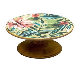 Soporte para Pastel de Madera con Acabado Esmaltado de Diseño Moderno para Bodas, Cumpleaños o Fiestas Navideñas - Product Image 1