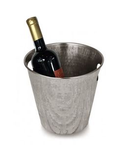 Cubo de Hielo Hecho a Mano para Celebraciones, Bodas, Cobre Martillado a Mano, Aspecto Antiguo, 24 cm - 9.4 Pulgadas, Diseño Vintage y Auténtico - Product Image 4