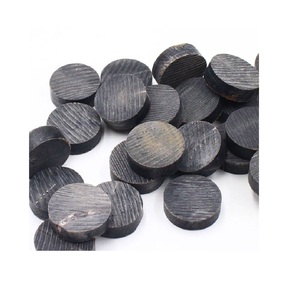 Blancs de bouton de corne de buffle faits à la main/blancs de bouton de corne de couleur noire de buffle/vrai bouton rond de corne de buffle et de vache - Product Image 4