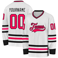 Jersey de Hockey sobre Hielo Premium 100% Poliéster, Transpirable y de Secado Rápido, Unisex para Adultos, Ropa Deportiva para Jugadores de Hockey