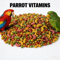 Nourriture pour perroquets, riche en fruits, multivitamines et minéraux