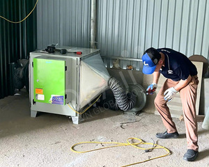 Purificateur d'air industriel Dr.Air FLIX ECO-8000 ESP, 8000 m³/h, haute performance pour les usines industrielles - Product Image 2