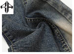 Pantalon en jean pour hommes avec logo personnalisé de haute qualité Nouveau design Vêtements d'extérieur droits Techniques tricotées lavées respirantes Multicolore - Product Image 5