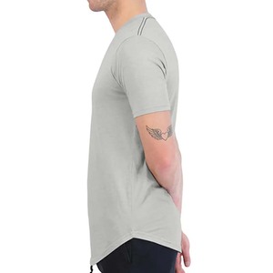 Chemise Henley en lin à manches longues, T-shirts décontractés style hippie, T-shirts en coton de bambou en gros, T-shirts personnalisés à marque privée, T-shirts écologiques - Product Image 2
