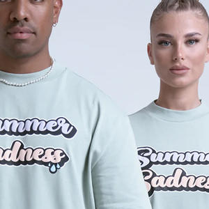 T-shirts personnalisés en gros | T-shirt uni et imprimé 100% coton | Vêtements décontractés pour hommes et femmes fournisseur OEM/ODM - Product Image 2