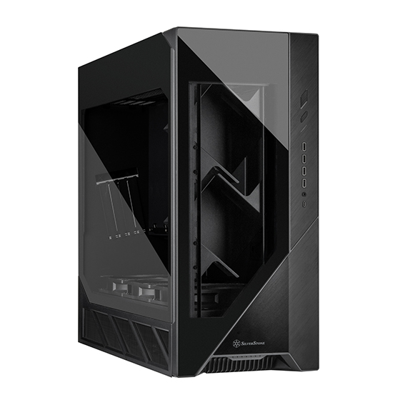 SilverStone ALTA F2 Full Tower PC Case E-ATX Gaming Chassis 90° Rotate Vertical Airflow Dual PSU Support