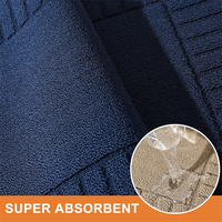 Tapis de cuisine modernes tuftés antidérapants lavables en machine, anti-fatigue, absorbants, résistants à la saleté, adaptés aux animaux domestiques