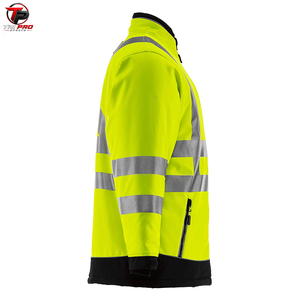 Chaqueta de Seguridad de Alta Visibilidad, Reflectante, con Cierre, Impermeable, para Mecánicos de Carreteras, Equipo de Seguridad para Primavera - Product Image 2
