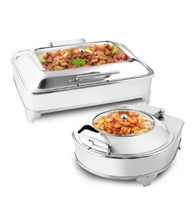 Gran Oferta, Recipiente Rectangular para Calentar Alimentos de 10L, Ideal para Buffets y Eventos con Servicio de Catering, Calentador de Alimentos Rectangular de Acero de 10L - Product Image 6