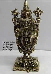 Fabriqué à la main en laiton indien dieu Figurine décorative spirituelle Statue à la main hindou idole en gros maison Temple bureau bénédiction - Product Image 4