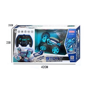 Vente en gros de voitures télécommandées 4x4, radiocommandées, avec retournement à 360 degrés, véhicules à 5 roues, voitures de cascade, télécommande double face, rotation, jouet pour enfants - Product Image 5