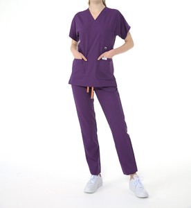 Conjunto de uniforme médico Unisex de alta calidad, ropa de trabajo de clínica de Hospital, enfermera, médico, ropa de salud cómoda y duradera - Product Image 5
