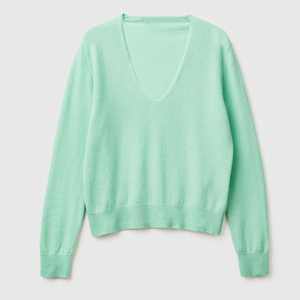 Pull à capuche en alpaga à manches longues avec fermeture éclair, marron, automne-hiver, fabrication sur mesure, meilleur fabricant de tricots en gros 2025 - Product Image 6