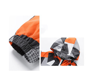 Veste de pêche Softshell d'hiver en tissu léger pour homme, coupe-vent imperméable à capuche zippé avec logo personnalisé de camouflage - Product Image 6