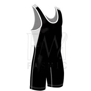 Black Sleeveless <b>Men's</b> <b>Wrestling</b> <b>Singlets</b> With 100% Polyester Material <b>Wrestling</b> <b>Singlets</b> With Private Label's - Product Image 5