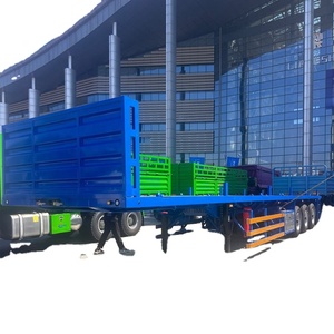 Semirremolque de Plataforma Plana de Acero Usado de 12.5m (40 Pies) y 3 Ejes para Logística de Contenedores - Product Image 6