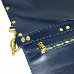 Sac de rangement pour couteau en cuir avec une sensation de cuir lisse, design durable, couleur et logo personnalisables, haute qualité - Product Image 6