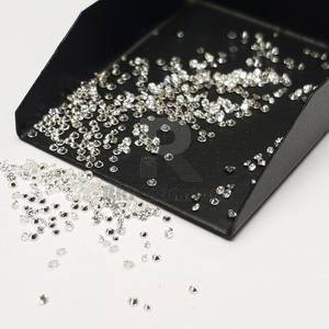 Diamante sintético DEF COLOR 1,5mm VS PURITY Pulido Suelto Excelente corte Blanco Forma redonda Diamantes Cuerpo a Cuerpo - Product Image 2