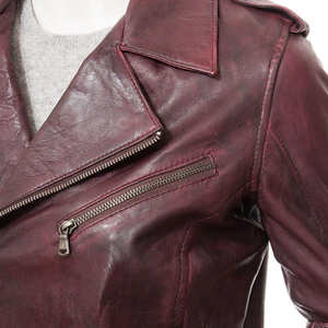 แจ็คเก็ตหนังผู้หญิงสไตล์ใหม่ |   แจ็คเก็ตหนังแฟชั่นผู้หญิงมาใหม่ที่ดีที่สุดสำหรับเสื้อผ้าฤดูหนาว / แจ็คเก็ตหนังแขนยาว - Product Image 6