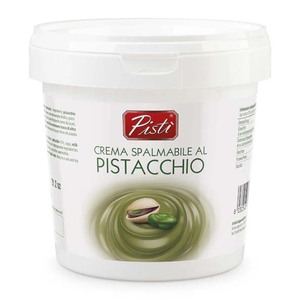 Vente en gros de crème de pistache 45% 1 kg de pâte de noix en vrac dans un seau pour pâtisserie, dessert, crème glacée et traiteur - Product Image 2