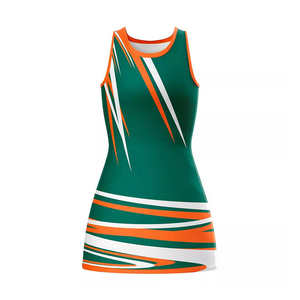 Maillot de netball personnalisé sublimé, uniforme de sport pour femmes, séchage rapide, léger, respirant, polyester, service d'impression pour vêtements d'équipe - Product Image 4