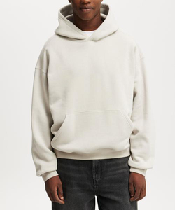 Sudaderas con capucha de peso pesado de invierno personalizadas impresas Color sólido marca de moda para hombres sudadera personalizada para hombres - Product Image 5