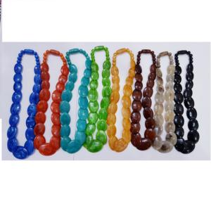 Collier bijoux de mode collier en résine artisanal au look tendance avec un look attrayant pour les femmes et les filles - Product Image 4