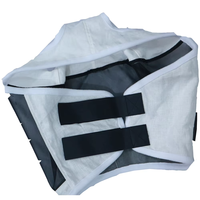 Masque anti-mouches en PVC à motif personnalisé pour cheval, avec couverture pour les oreilles et le visage, durable, résistant à l'usure, pour la protection du visage