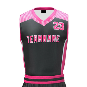 Ensembles de maillots de basket-ball réversibles personnalisables de qualité supérieure pour hommes, hauts de maillot de sport durables personnalisés, vêtements de sport imprimés - Product Image 6