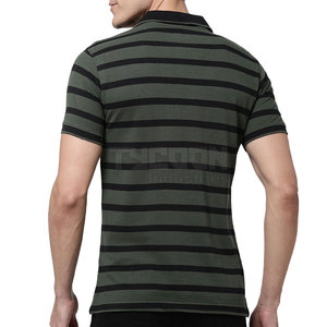 Camisetas de Polo de manga corta lisas informales de estilo personalizado para hombre, camisetas de polo de talla grande de algodón 100% a la venta - Product Image 3