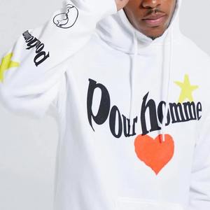 Meilleure qualité hommes sweats à capuche bouffée imprimé à capuche nouveau Design vêtements de rue sur la taille vêtements de mode homme bouffée impression à capuche quantité minimale de commande bas - Product Image 5