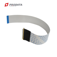 Connecteur de ruban plat FFC, câble électronique sur mesure, pas de 0,5/1,0/1,25/2,54 mm, plastique/PVC/cuivre, marque PRODATA