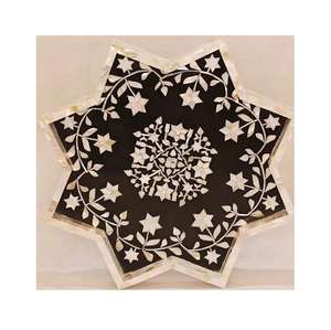 Plateau de service en résine personnalisé de haute qualité élégant et écologique à des fins décoratives - Product Image 5