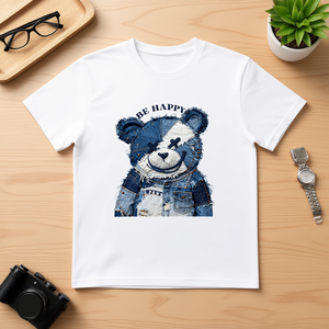 T-Shirt Unisex Casual 210GSM 100% Cotone Personalizzata con Stampa Serigrafica Oversize, Peso del Tessuto 250 Gsm - Product Image 3