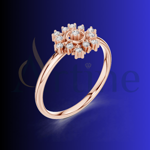 10K Trendy <b>Adjustable</b> <b>Ring</b> for women - Product Image 1