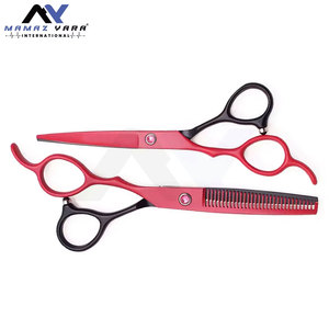 Juego de Tijeras de Peluquería Profesionales para Diestros, Tijeras de Corte y Entresacar de Acero Inoxidable Sostenible para Belleza y Barbería - Product Image 3