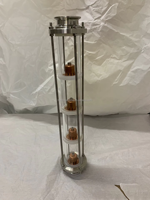 Offre Spéciale 2in Cuivre Bubble Plate Verre Colonne Cuivre Toujours Pour Distillateur Maison