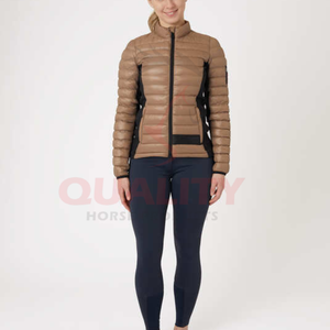 Elegant womens lightweight equestrian jacket made with slim tailored cut breathable fabric reinforced <b>stitching</b> and comfortable - Product Image 4