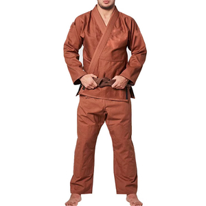 Nouveauté Uniformes de karaté d'arts martiaux unisexes de haute qualité personnalisables légers ensembles de travail avec patchs 100% coton séchage rapide - Product Image 6