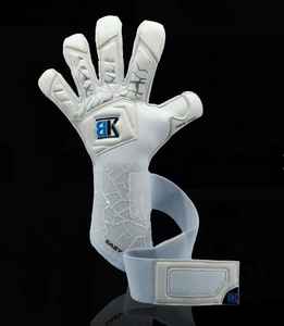 Guantes de portero Agarre de grado profesional: látex alemán de 4mm garantiza fútbol personalizado de alta calidad al por mayor - Product Image 2