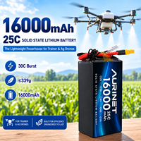 Batterie semi-solide 1174172 16000mAh 3.7V 25C 30C Haute Capacité pour Drones Industriels, Agricoles et Professionnels (UAV)