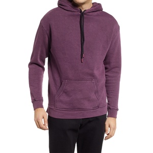 Sudadera con Capucha de Forro Polar Grueso, Lavada al Ácido, con Logotipo Personalizado al por Mayor, Ropa de Calle, Secado Rápido, Transpirable, 2026 - Product Image 2